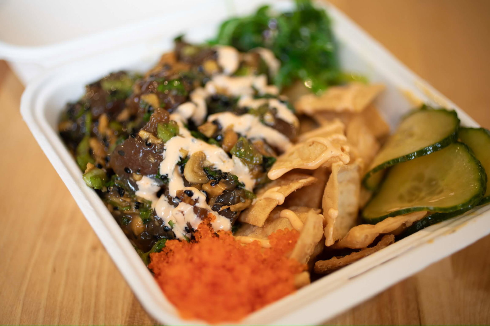 H&H Fresh Fish Westside Menu Poke Nachos