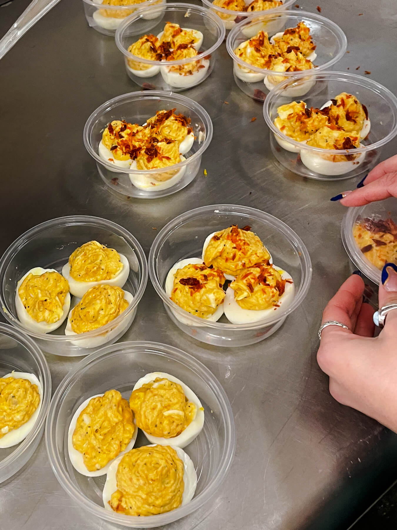 Smoked Salmon Deviled Eggs  — photo 3