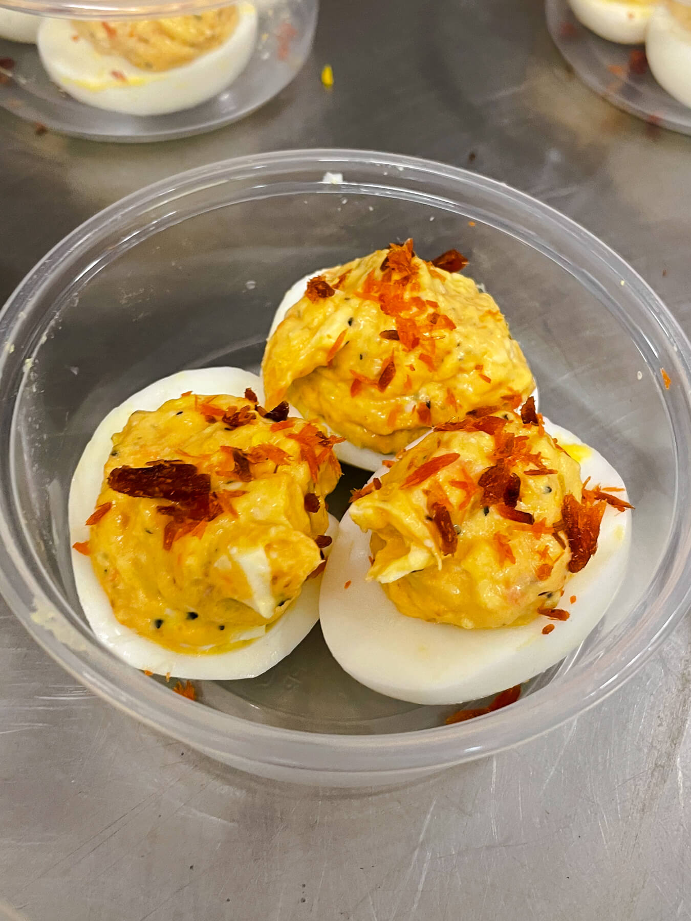 Smoked Salmon Deviled Eggs  — photo 2
