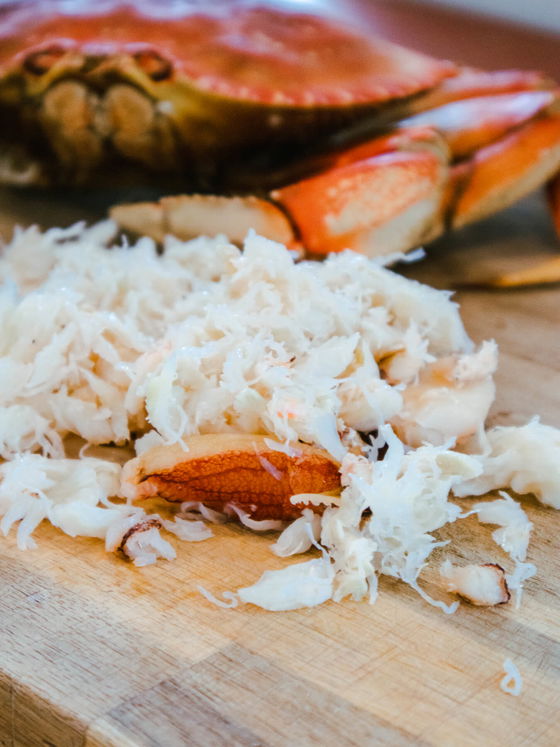 Picked Dungeness Crab