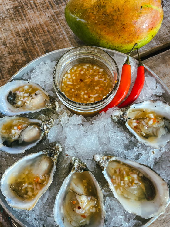 Spicy Mango Mignonette