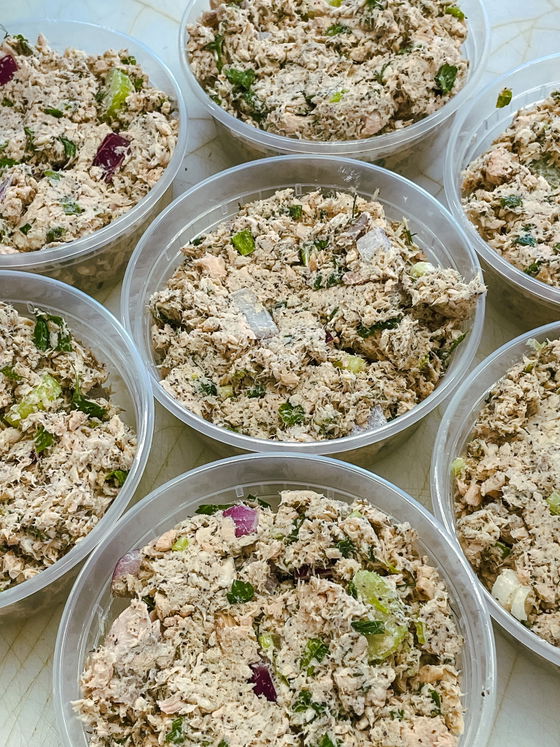 Dill Salmon Salad