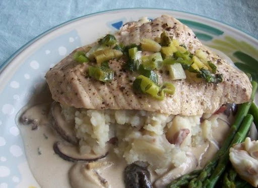 Steamed Opah (Moonfish)