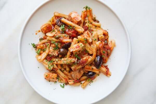 Neapolitan Pasta With Swordfish