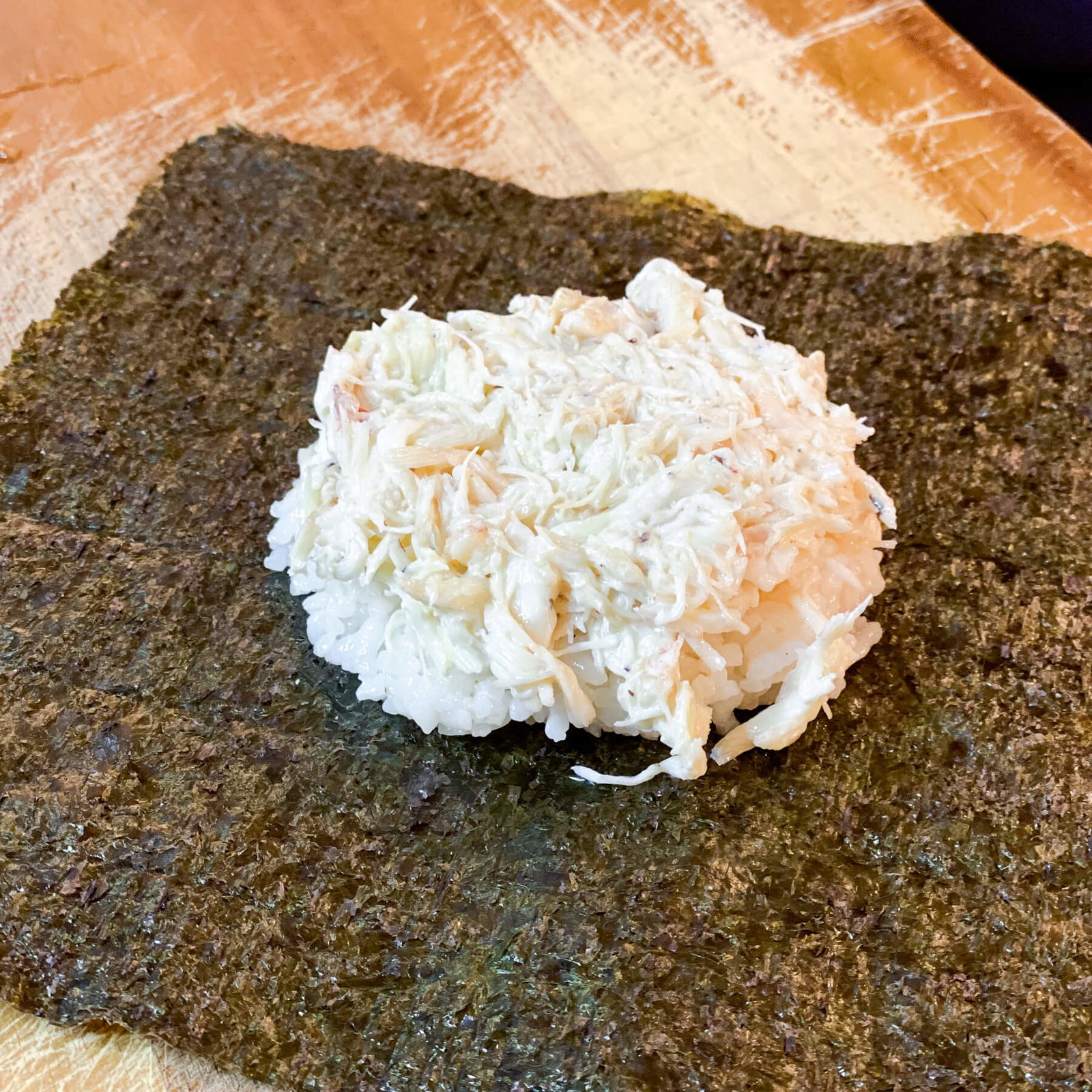 Dungeness Crab Onigirazu (Japanese Rice Sandwich) — photo 3