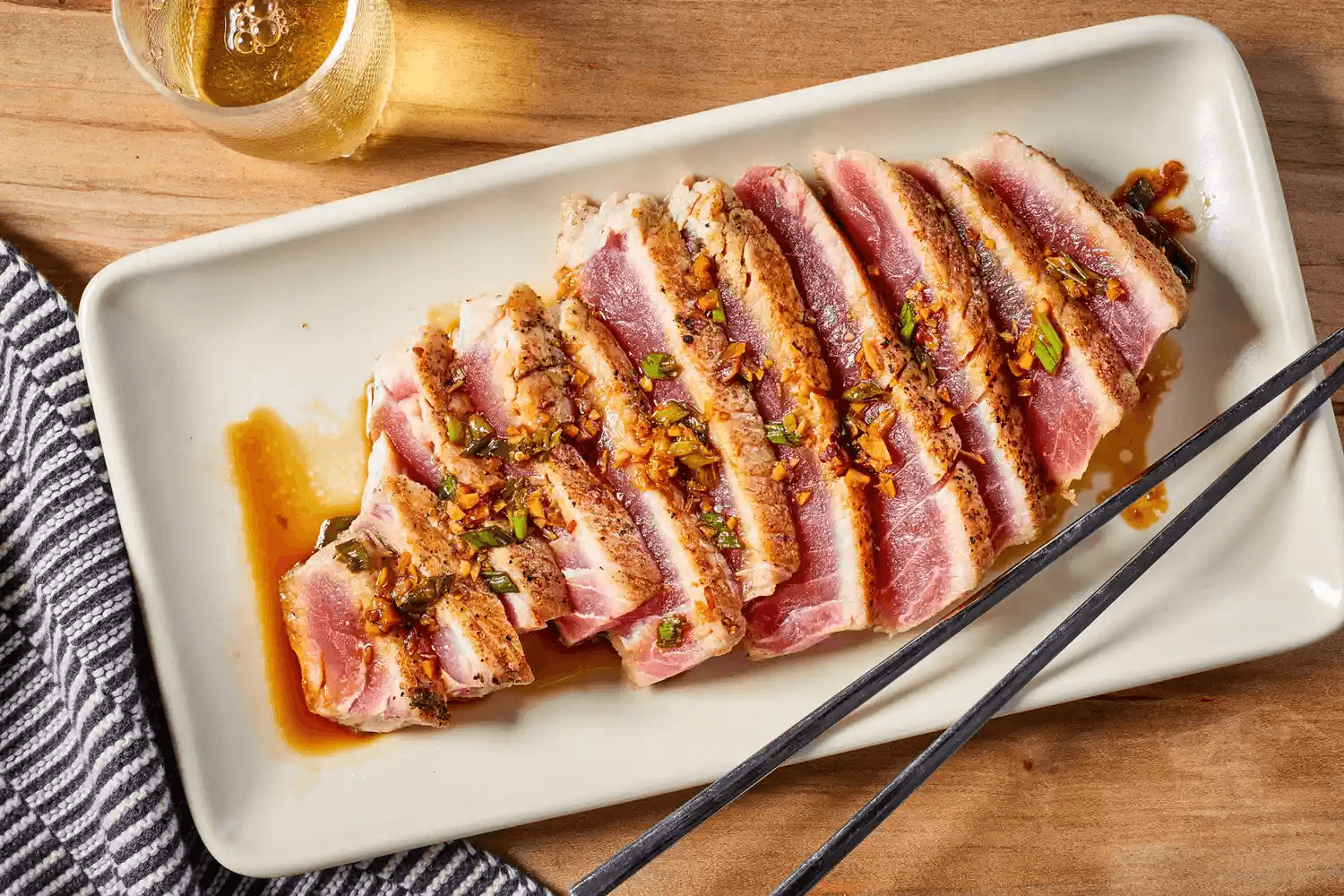 Korean-Style Seared Tuna